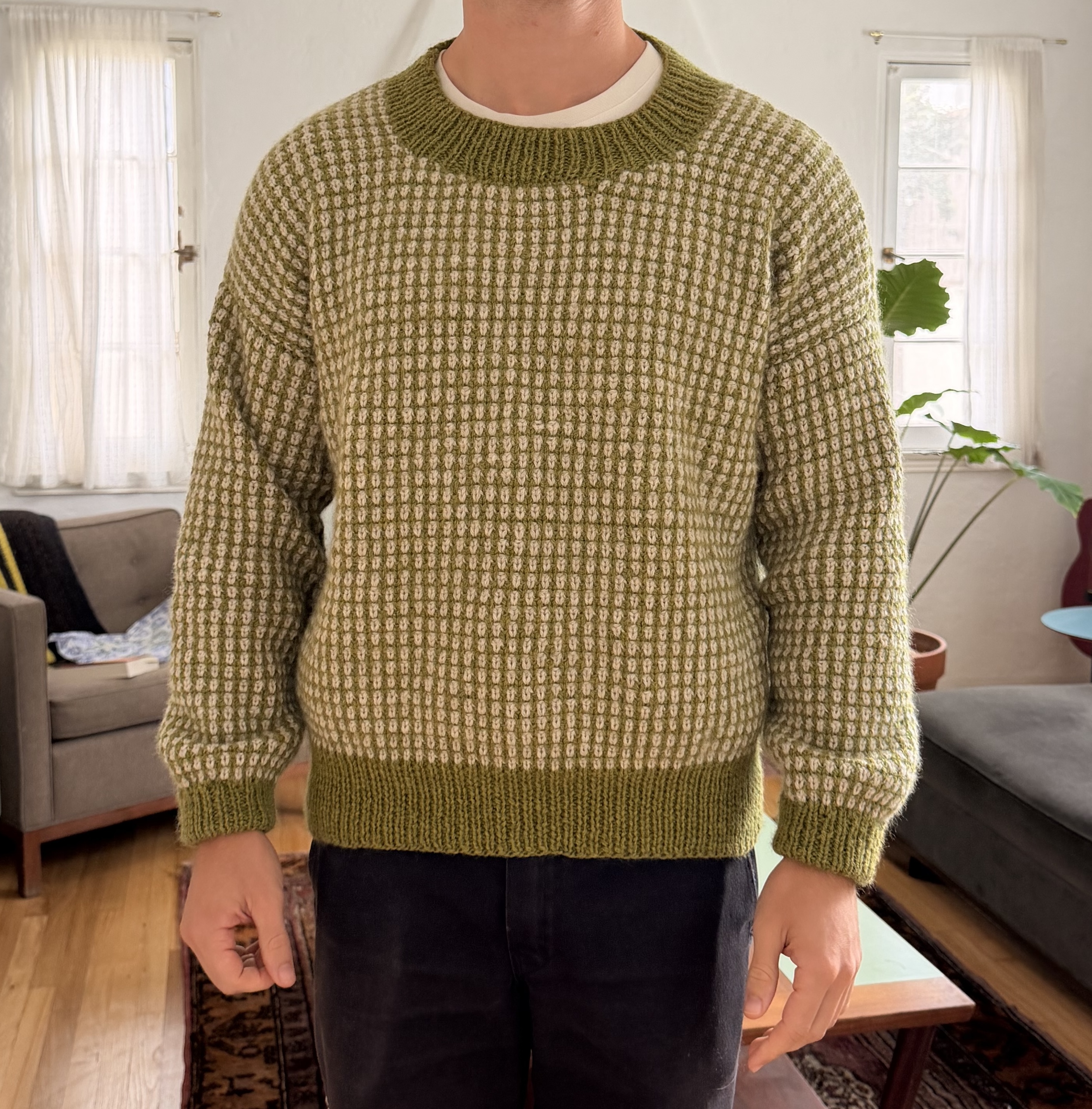 Green Tooth Sweater